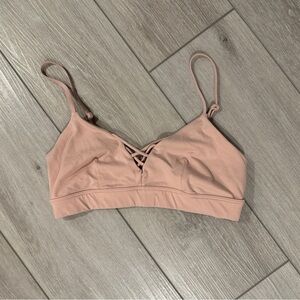 Alo sports bra - pink size small